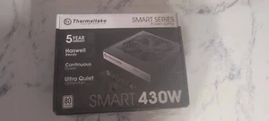 NOWY Thermaltake PS-SPD-0430NPCWUS-W Smart 430W Zasilacz komputerowy - Zdjęcie 1 z 1