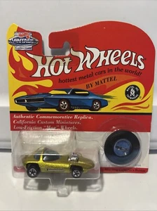 1993 Hot Wheels Vintage Collection Silhouette Metalflake Gold 5715 sealed nib - Picture 1 of 5