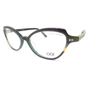 OGI 9220/1978 Schwarz Grün Mix 52 mm Neu Original Brillengestell - Bild 1 von 3
