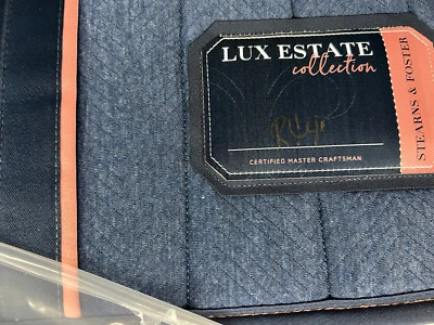 STEARNS & FOSTER LUX ESTATE KING PILLOWTOP SOFT MATTRESS NEW 2024 CLEARANCE - Image 1 of 4