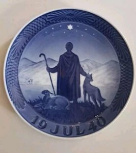Christmas Plate 1940 Shepard North Star Royal Copenhagen - Picture 1 of 3