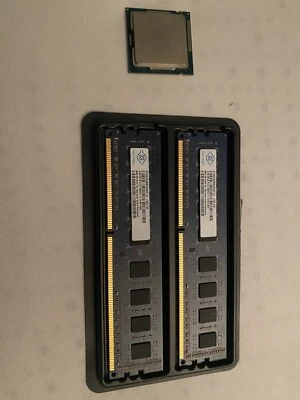 Intel Core i5-3470S 3,20 GHz 5GT/s LGA 1155 y 8 GB de RAM DDR3 Foto 1 de 3