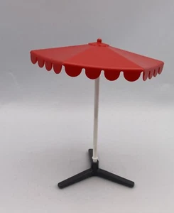 Schleich Horse Accessories RED UMBRELLA w/STAND Replacement - Picture 1 of 6