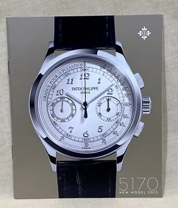 PATEK PHILIPPE 2013 Booklet 5170 Complication Chronograph Seconds Subdial OEM / - Picture 1 of 5