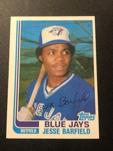 1982 Topps Traded Jesse Barfield #2T Rookie RC