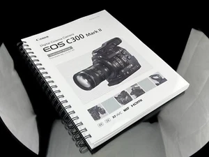 Canon EOS-C300 MARK II Instruction Manual User Guide 229 Pages Color Copy - Picture 1 of 4