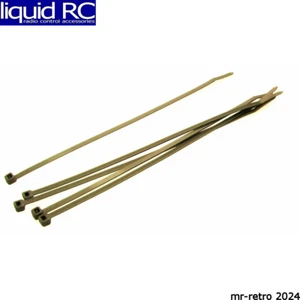 Funciona para Competición NZT20811 8 pulgadas Gunmetal Nylon Tie Wraps 5 unidades - Imagen 1 de 2