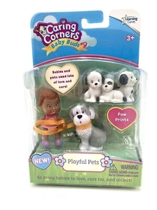 Playful Pets Mädchen Baby Knospen Lernkurve Pflegeecken Puppe Figur Set NEU - Bild 1 von 7