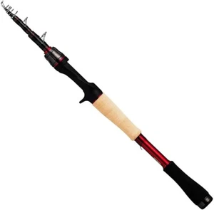 Daiwa 20 BLAZON Mobile 666TMB Baitcasting Rod for Bass Carbon F/S New - Picture 1 of 5