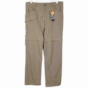 Pantalones de montaña Hardwear para mujer 8 bronceados Ramesa convertibles con cremallera senderismo UPF NUEVOS - Imagen 1 de 10