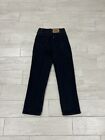 Vintage Levi’s 550 Black Denim Orange Tab High Waisted Jeans USA  Size 14
