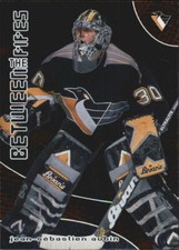 2001-02 Between the Pipes Hockey #6 Jean-Sebastien Aubin