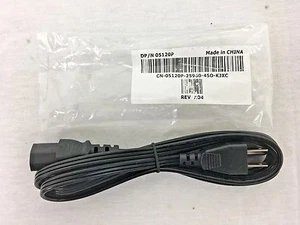6' FT POWER SUPPLY CORD - A04 FOR DESKTOP PC, CPU, MONITORS, PRINTERS, ETC - NIP - Picture 1 of 1