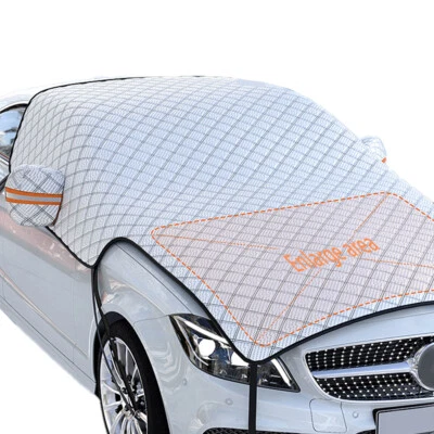 For Sedan Car Windshield Protection Cover 7-Layer Sun Snow Dust Rain Resistant - Изображение 1 из 4