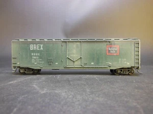 HO SCALE BURLINGTON BREX 79513 50' BOX CAR LIGHTLY WEATHERED - Picture 1 of 4