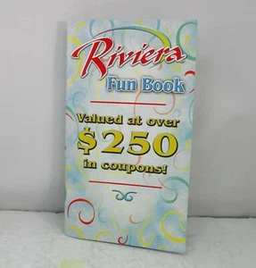Riviera Hotel & Casino Las Vegas 2002, NV 17 páginas cupón libro divertido - Imagen 1 de 15