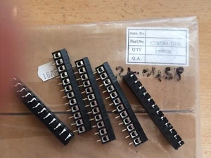 12 Way 16A Low Profile Block 5mm Camden Boss CTB5201/12BK box 150pcs £40 Z1759 - Picture 1 of 1