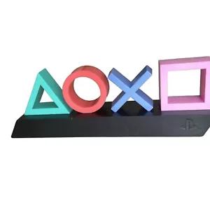 Lampada Simboli Playstation Luce Sala Giochi Decorazione Led Icone Paladone Funzionante! - Foto 1 di 6
