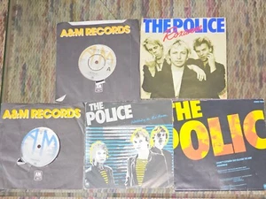 Punk The Police Roxanne / dont stand so close to me 5 Vinyl Bundle 7" Singles - Picture 1 of 21