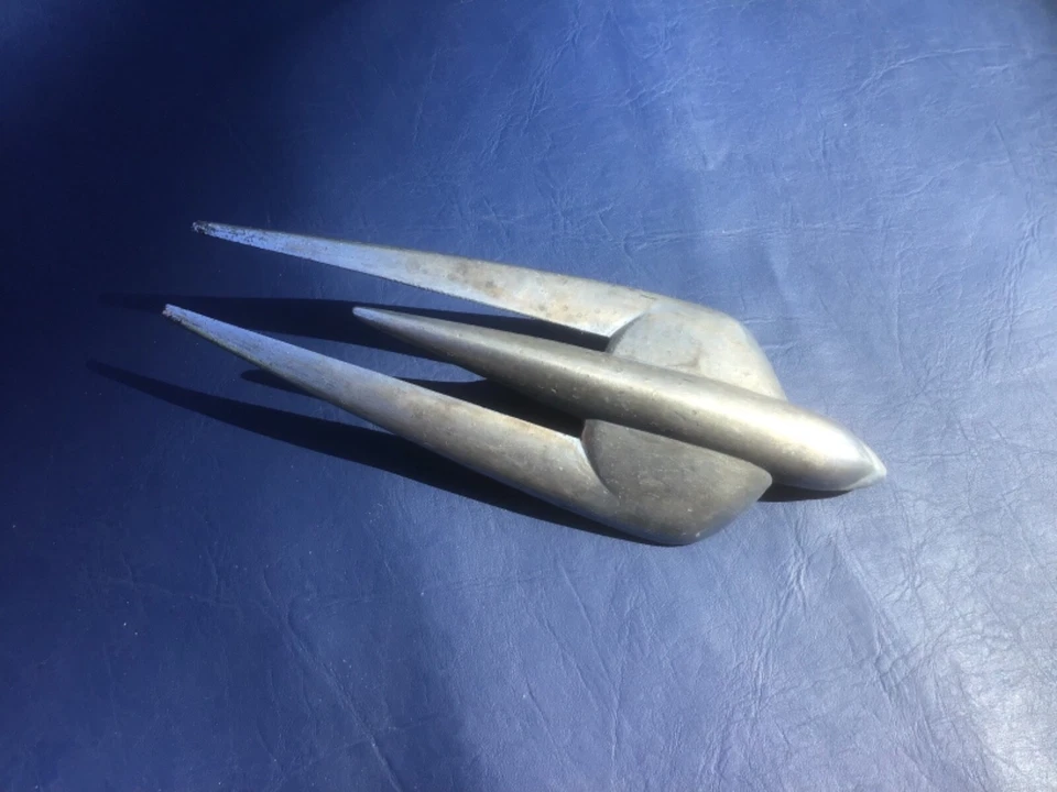 Oldsmobile 1933 capó adorno Olds cromo moldura original usado Foto 1 de 4