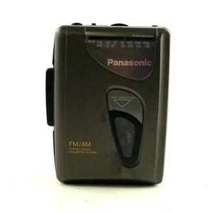 Reproductor de radio y casete portátil Panasonic Walkman de colección negro estéreo FM/AM - Imagen 1 de 19