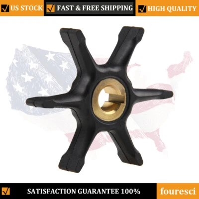 Impulsor de bomba de agua fueraborda para Johnson Evinrude 1952-1983 3 HP-7,5 HP 0434424 EE. UU. Foto 1 de 4