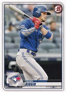 #8 Cavan Biggio - Toronto Blue Jays - 2020 Bowman Baseball