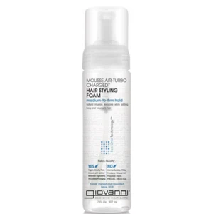 ESPUMA DE PEINADO DE CABELLO GIOVANNI NATURAL MOUSSE 207ml SOPORTE MEDIO A FIRME agrega VOLUMEN - Imagen 1 de 1