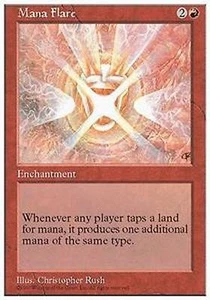 *MRM* FR/VF flamboiement de mana - manaflare MTG 5ED - Picture 1 of 1