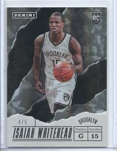 2017 PANINI FATHER'S DAY SILVER PACK RC LAVA FLOW ISAIAH WHITEHEAD 4/5 SPURS - Picture 1 of 1