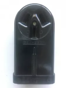 Vintage Bakelite LEVITON 250V Heavy Duty Single Plug Outlet ART DECO Antique - Bild 1 von 5