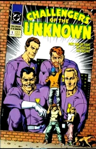 1991 DC COMICS CHALLENGERS OF THE UNKNOWN 1 1stPrint Bag+Board Loeb Bolland Sale - Picture 1 of 3