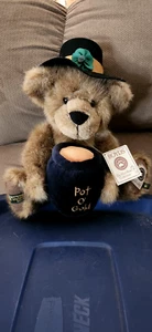 Boyds Bears Collectibles Plush Blarney O'Bear $25 Style #919882 - Picture 1 of 4