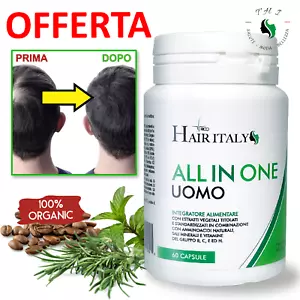 Integratore Crescita Capelli anticaduta capelli ricrescita trattamento potente - Foto 1 di 8