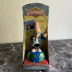 Gnomads Global Trekking Gnome Figure 2004 Web-enabled Adventure Figure NEW - Picture 1 of 5