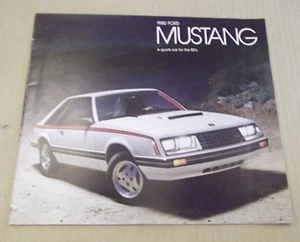 1980 Ford Mustang Cobra Color Dealership Sales Brochure ~ L@@K ~ 1980 - Picture 1 of 6