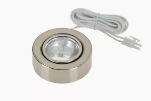 12 V 20w Halogenoberfläche unter Einheit Schrank Downlight Edelstahl warmweiß - Bild 1 von 4