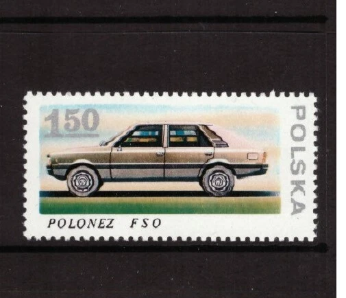 Poland 1978 Cars MNH mint stamp - Image 1 of 1
