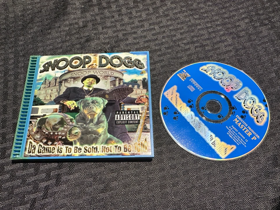 Snoop Dogg Da Game Is To Be Sold Not To Be Told CD Orig. 1998 No Limit P2 50000 - Image 1 of 2
