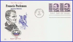 USA4 #1281 U/A COVER CRAFT FDC STR2 Francis Parkman - Bild 1 von 1