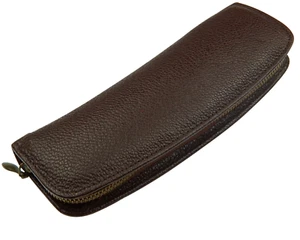 Montblanc Vintage 2er Reißverschlussetui Leder Braun Meisterstück Classic TOP - Bild 1 von 9