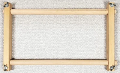 Wooden Embroidery Needlework Lap SCROLL FRAME 9" x 15" Excellent Condition - Image 1 of 3