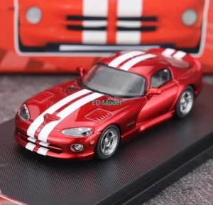 BN GFCC 1:64 HEC rosso 1993 Viper GTS coupé modello sportivo auto metallo pressofuso  - Foto 1 di 12