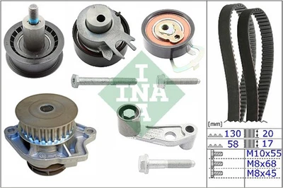 Schaeffler INA Wasserpumpe + Zahnriemensatz 530 0089 31 für VW SEAT SKODA GOLF 1 - Bild 1 von 4