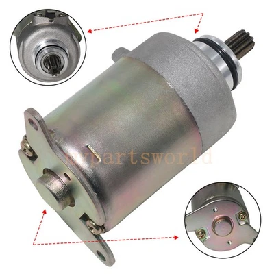 Starter Motor For Kymco Agility 125 200 City 2006-2016 Like 125 LX 2014-2015 - Image 1 of 4