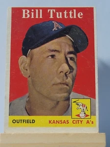 Bill Tuttle 1958 Topps #23 sehr guter Zustand - Bild 1 von 2