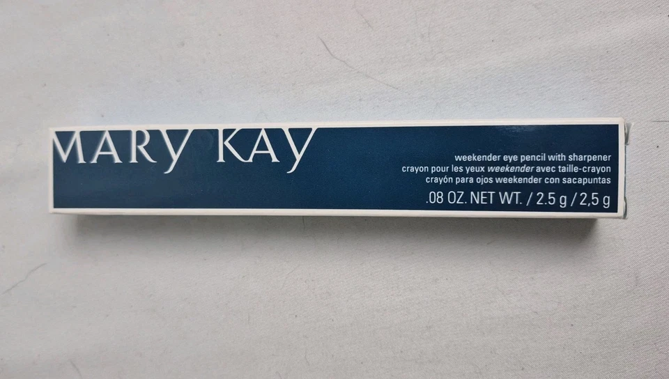 New Mary Kay Weekender Eye Pencil with Sharpener Classic Navy .08oz - Image 1 of 3