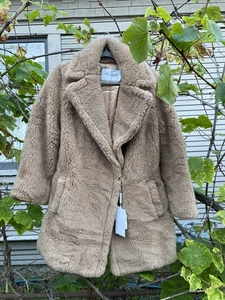 Max Mara Teddy Icon Coat Camel NWT Size XS - Picture 1 of 6