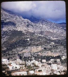 Positano from Amalfi Italy - 1950s Stereo Realist 3D Slide #1655 - Picture 1 of 3