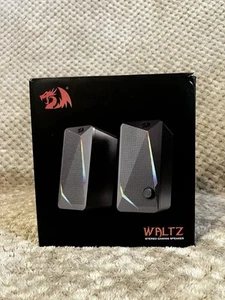 Redragon GS510 Waltz RGB Desktop Speakers 2.0 Channel PC Computer Stereo - Picture 1 of 5